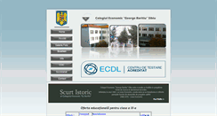 Desktop Screenshot of economicsibiu.ro